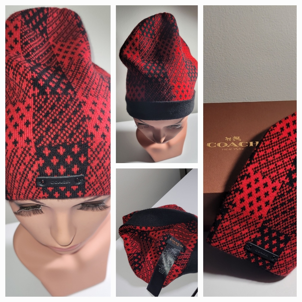 Coach Cashmere Beanie